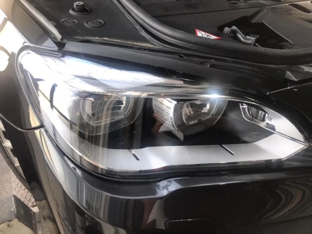 Carrosserie en cours de finition